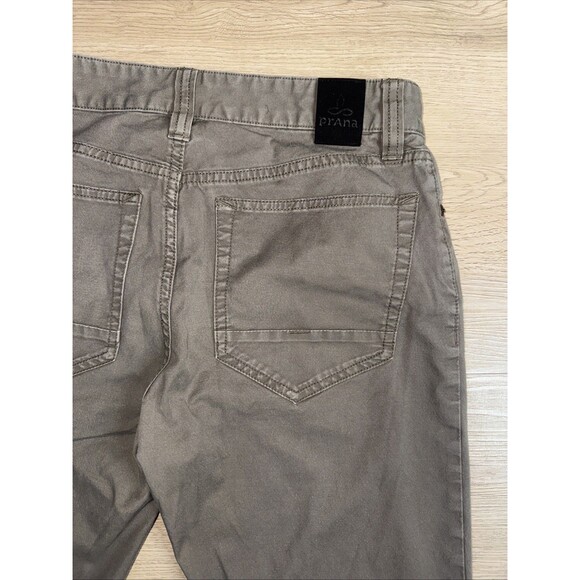 Prana Jeans Women’s Size 30 Brown Slim Fit Straight Outdoor Stretch Pants Gray - Picture 7 of 7